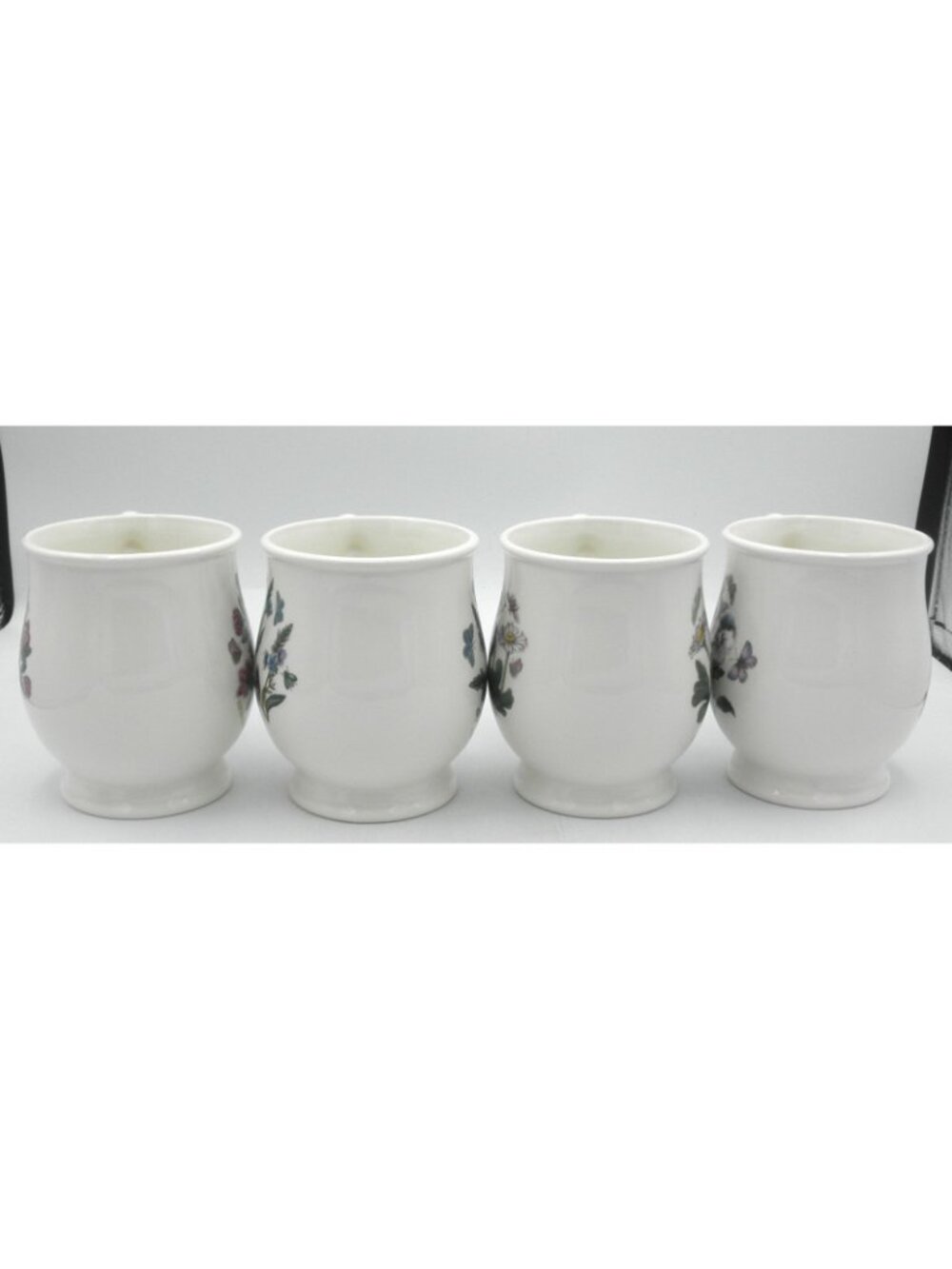 Portmeirion Botanic Garden 14 Ounce Bristol Mugs Set of 4 Assorted Flowers - Picture 4 of 15